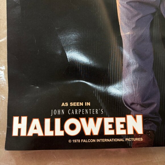 Michael Myers Jumpsuit Overalls Cinema Secrets Halloween Costumes  NWT NOS - Picture 2 of 15